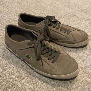 ⭐️ Lacoste Sport Suede Tennis Shoes